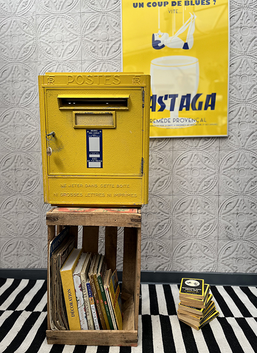 Boite à clés vintage La Poste