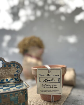 Bougie Artisanale [Pot de Terre] Monoï