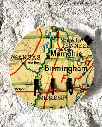 Porte Clés Mural "Vous Êtes Ici" Memphis