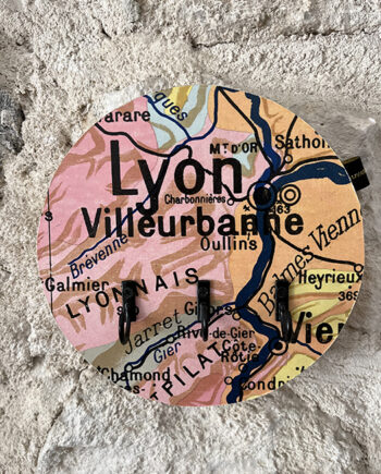 Porte Clés Mural "Vous Êtes Ici" Lyon