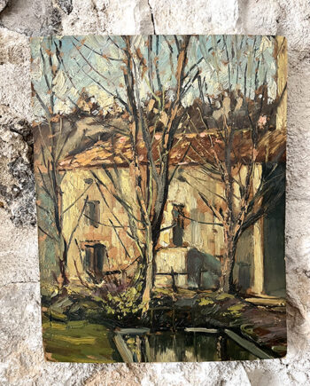 Huile sur panneau Isorel