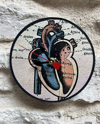 Horloge [Creepy Clocky] Bébé Cœur