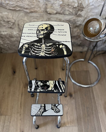 Tabouret Escabeau [Anatomie] « Squelette »