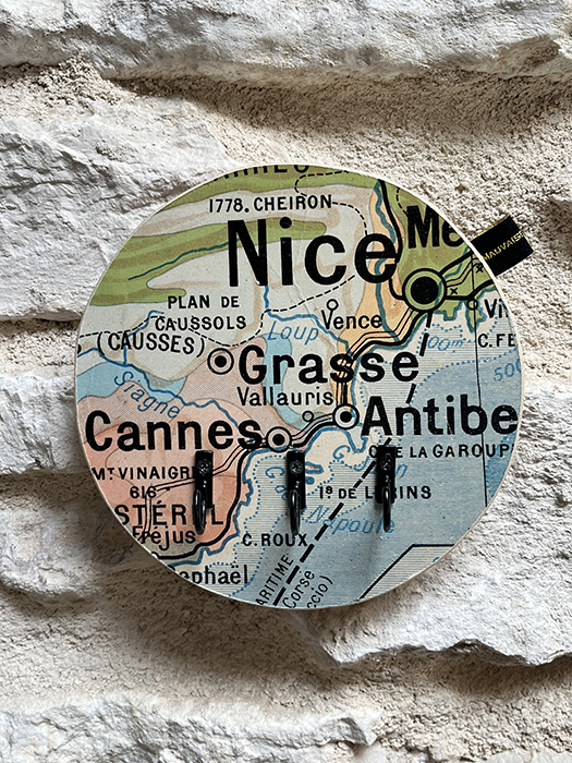 Porte Clés Mural "Vous Êtes Ici" Nice
