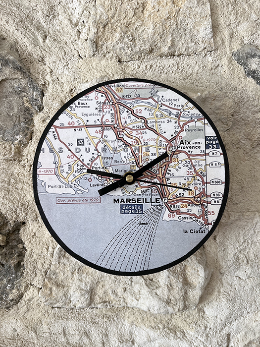 Horloge Ronde [Baie Marseille Couleur]